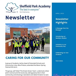 Sheffield Park Academy Newsletter April 2023