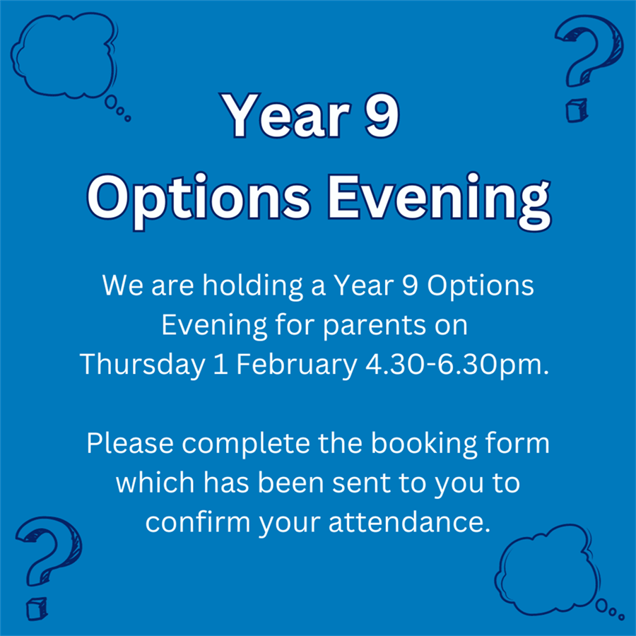 Year 9 Options Evening