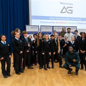 DJ AG SPARKS EXCITMENT WITH MUSIC WORKSHOP AT SHEFFIELD PARK ACADEMY