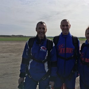 Skydive in support of Weston Park Cancer Charity