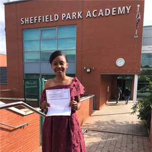Students enjoy GCSE success at Sheffield Park Academy