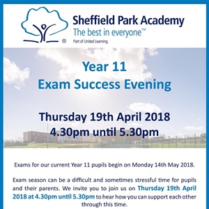 Y11 Exam Success Evening